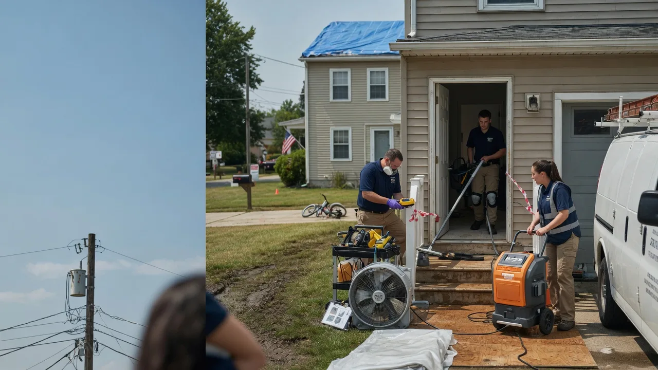 Water Damage Repair in New Lebanon, OH near me